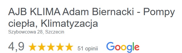 AJB KLIMA opinie Google 5 gwiazdek.jpg